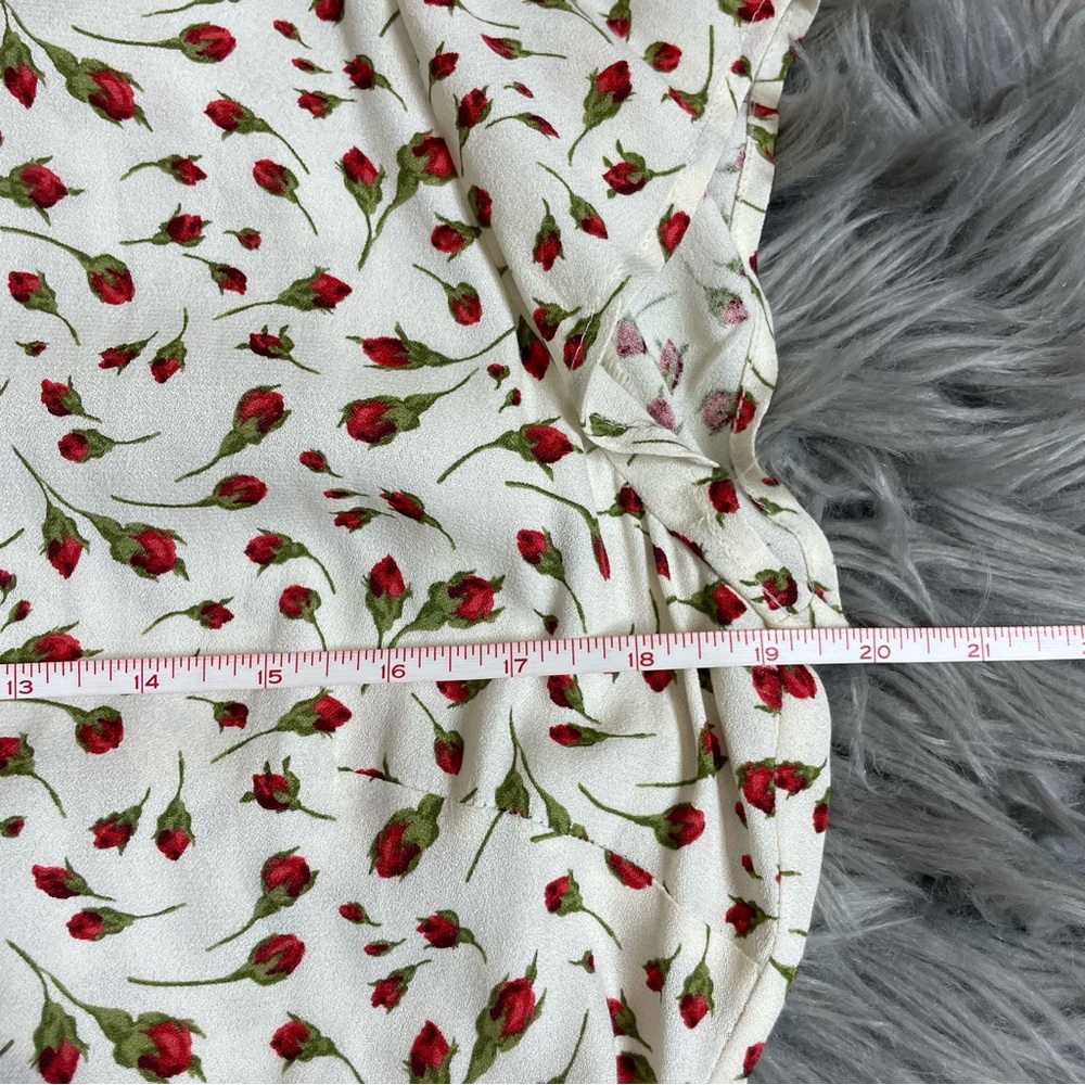 Reformation mini rose print dress - Picture 12 of 15